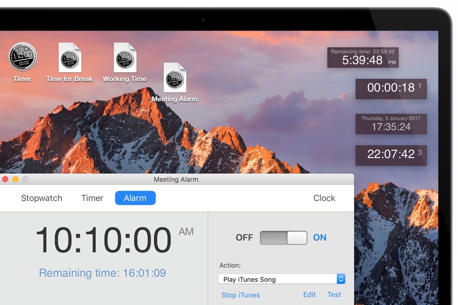 macbook pro timer app